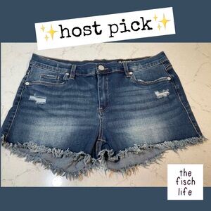 ✨HP✨ Blank NYC The Astor Cut-Off Distressed Jean Shorts Denim Size 29